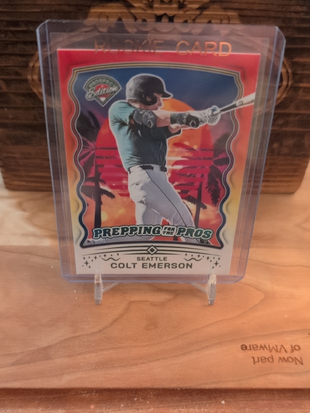 2025 Panini Colt Emerson Prepping For The Pros Prospect Rookie Card Mariners